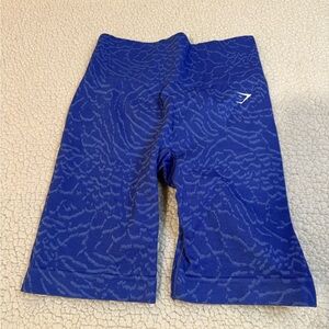 Gymshark Blue Bike Shorts